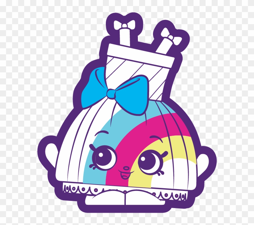 Shopkins Season 9 Celeste Rainbow Dress - Shopkins Season 9 Celeste Rainbow Dress #1568744