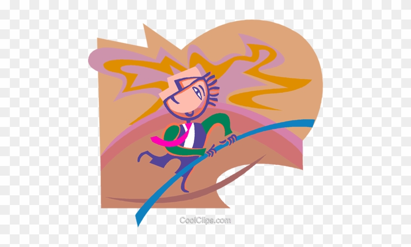 Business Metaphors, Tightrope Walking Royalty Free - Business Metaphors, Tightrope Walking Royalty Free #1568788
