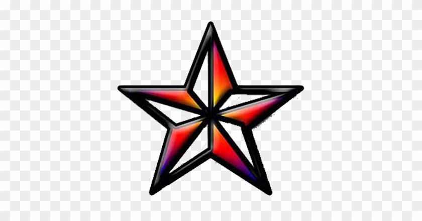 Download Nautical Star Tattoos Free Png Transparent - Download Nautical Star Tattoos Free Png Transparent #1568819