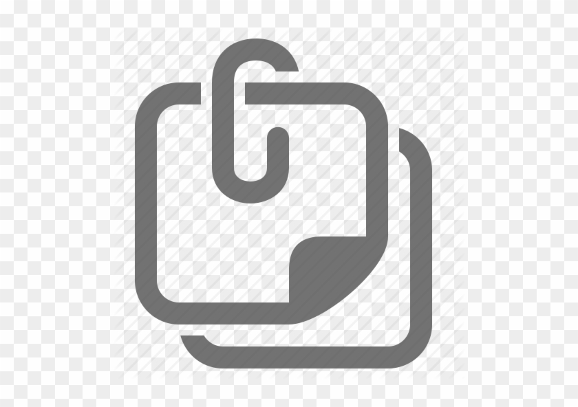Paper Clip Icon - Paper Clip Icon #1568860