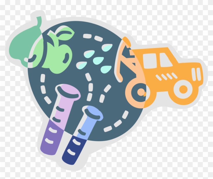 Vector Illustration Of Genetic Engineering With Genetically - Vector Illustration Of Genetic Engineering With Genetically #1569222