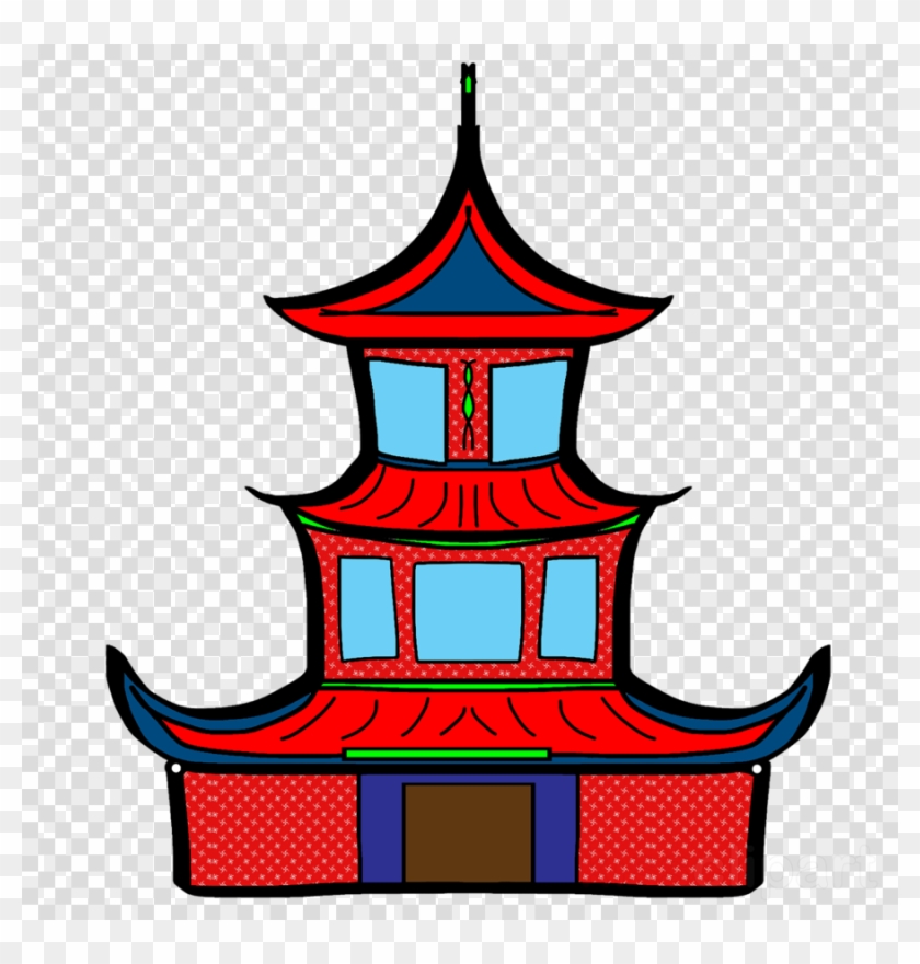 Klenteng Animasi Clipart Chinese Temple Architecture - Klenteng Animasi Clipart Chinese Temple Architecture #1569244