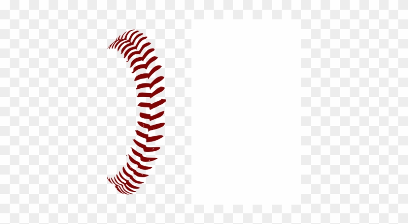 Red Softball Laces 1 Clip Art At Clipartimage - Red Softball Laces 1 Clip Art At Clipartimage #1569389