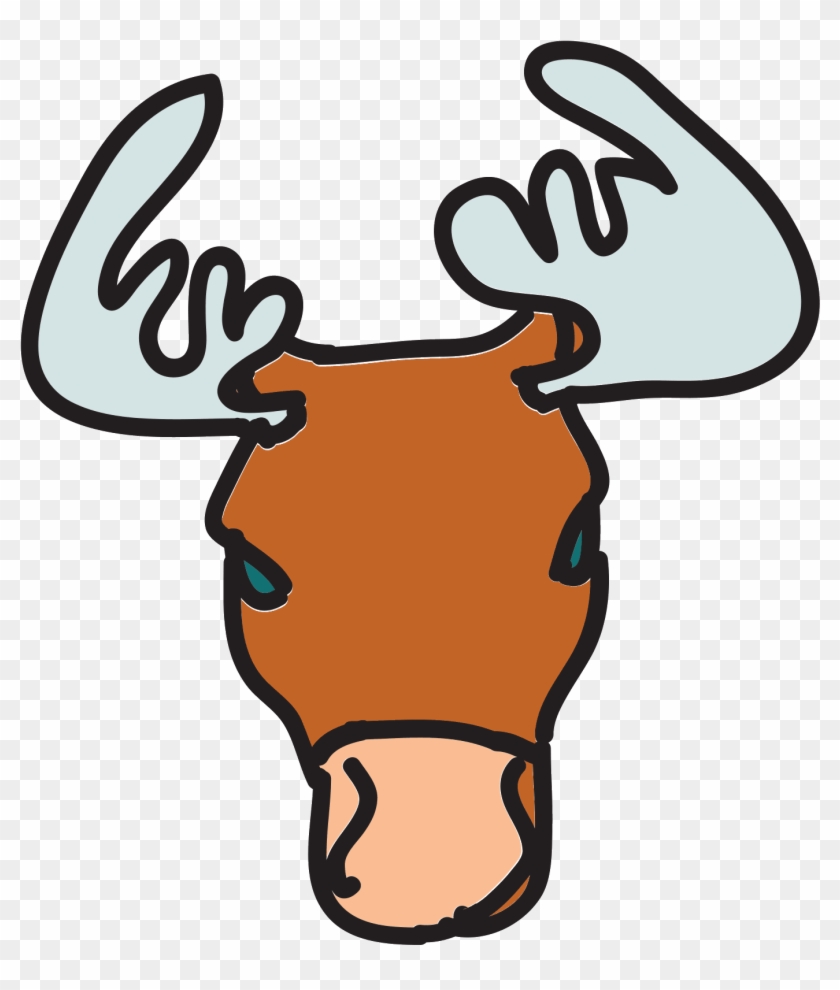 Horns Vector Moose - Horns Vector Moose #1569457