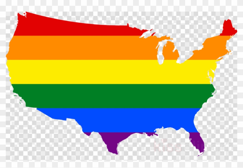 Lgbt United States Clipart United States Of America - Lgbt United States Clipart United States Of America #1569580