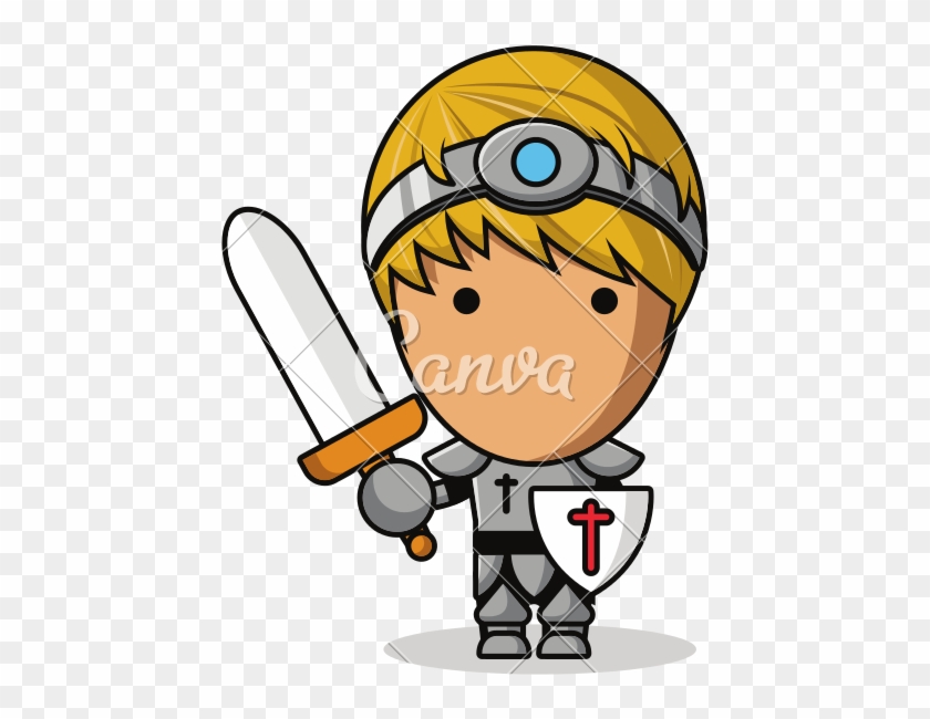 Regular Knight Illustration Icon - Regular Knight Illustration Icon #1569644