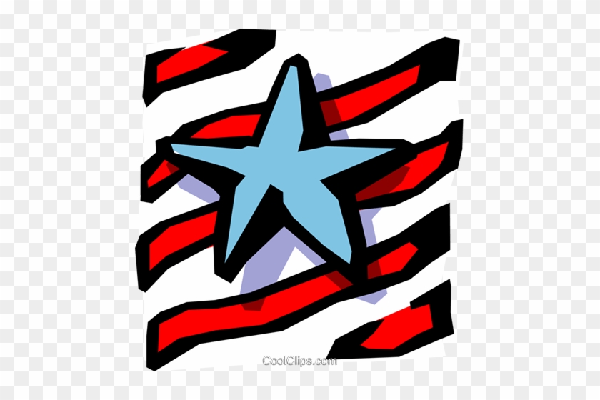 Stars And Stripes Royalty Free Vector Clip Art Illustration - Stars And Stripes Royalty Free Vector Clip Art Illustration #1569701