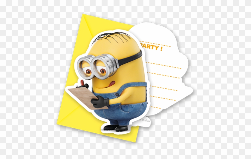 Despicable Me Minions Invites & Envelopes - Despicable Me Minions Invites & Envelopes #1569989