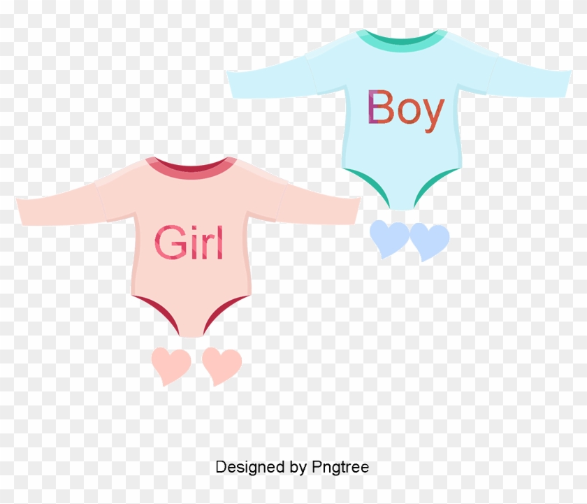 Baby Girl Baby Dress, Baby Clipart, Vector Material, - Baby Girl Baby Dress, Baby Clipart, Vector Material, #1570073