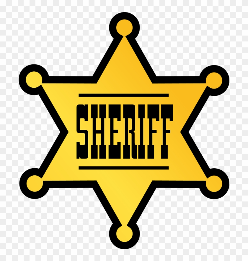 Cowboy Clipart Sheriff Badge - Cowboy Clipart Sheriff Badge #1570092