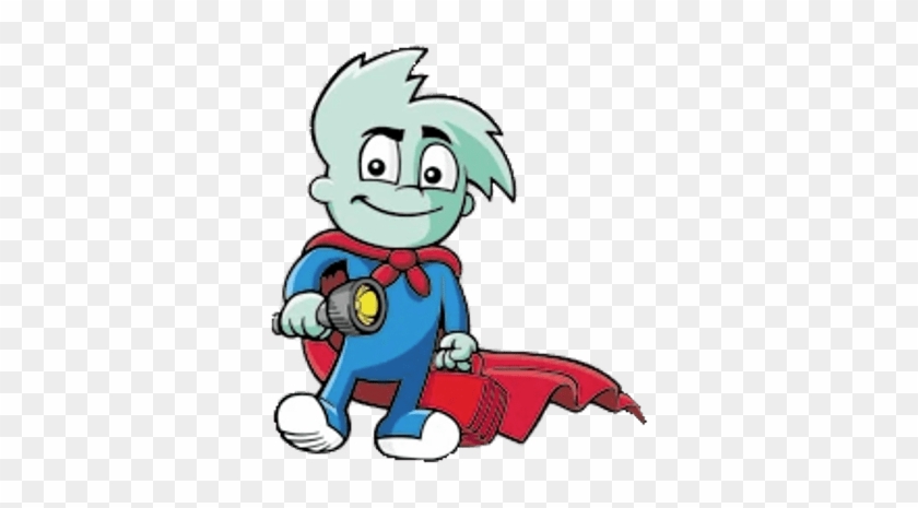 Pajama Sam Holding Flashlight - Pajama Sam Holding Flashlight #1570150