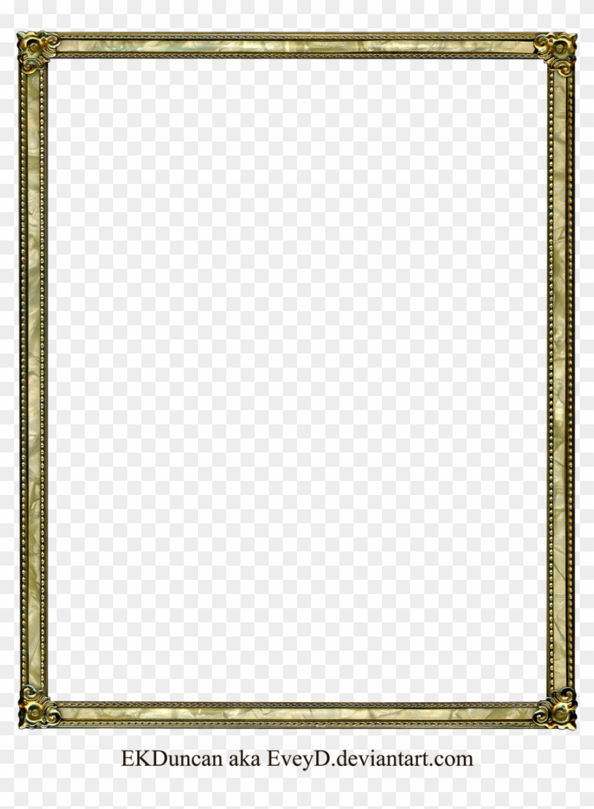 Antique Gold Vintage Frame 4 By Ekduncan By Eveyd - Antique Gold Vintage Frame 4 By Ekduncan By Eveyd #1570261