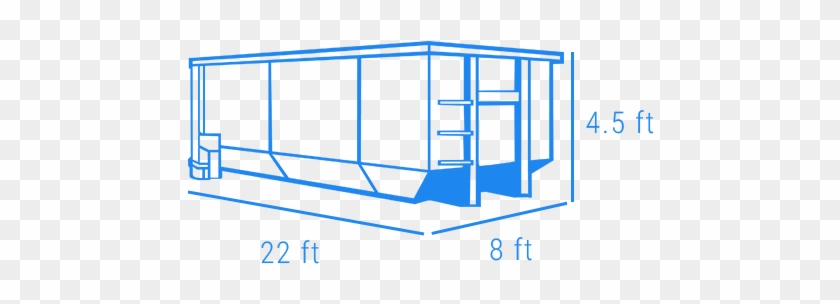 20 Cubic Yard Dumpster - 20 Cubic Yard Dumpster #1570322