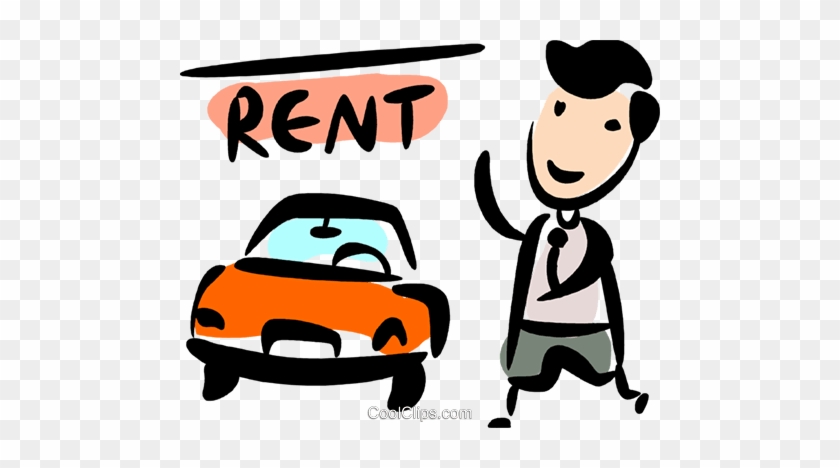 Auto Sales Royalty Free Vector Clip Art Illustration - Auto Sales Royalty Free Vector Clip Art Illustration #1570507