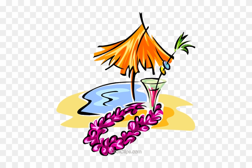 Tropical Vacation Symbol Royalty Free Vector Clip Art - Tropical Vacation Symbol Royalty Free Vector Clip Art #1570583