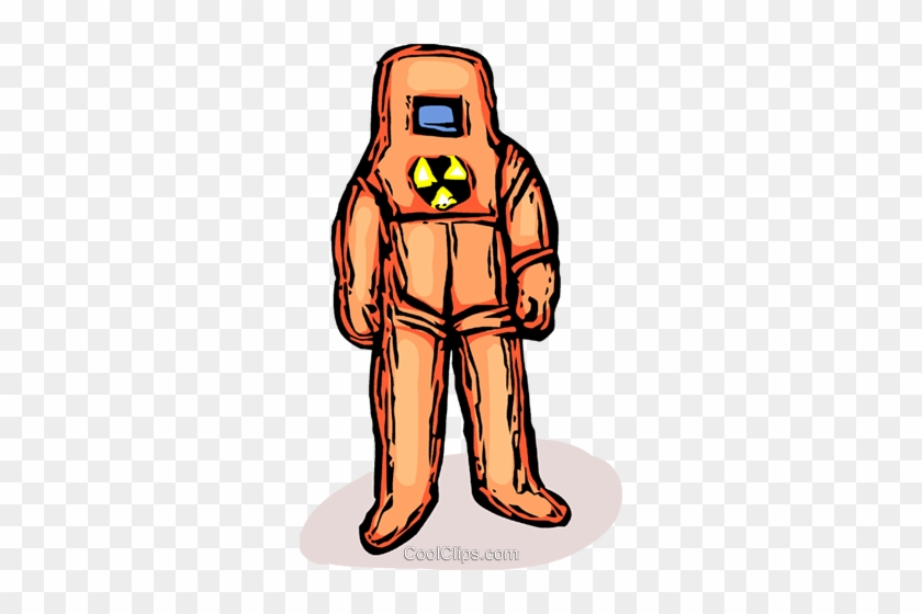 Man In A Protective Suit Royalty Free Vector Clip Art - Man In A Protective Suit Royalty Free Vector Clip Art #1570633