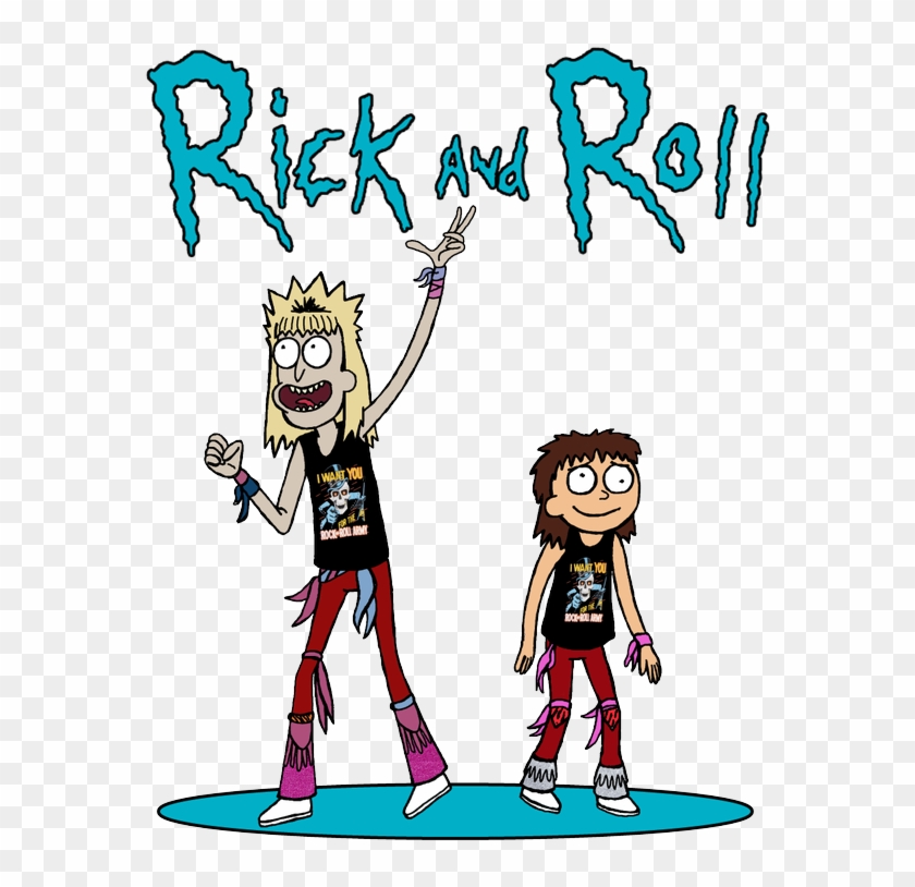 Rick And Morty As Classic Tag Team The Rock And Roll - Rick And Morty As Classic Tag Team The Rock And Roll #1570997