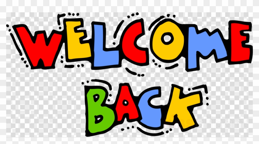 Welcome Back To School Lettering Clipart First Day - Welcome Back To School Lettering Clipart First Day #1571003
