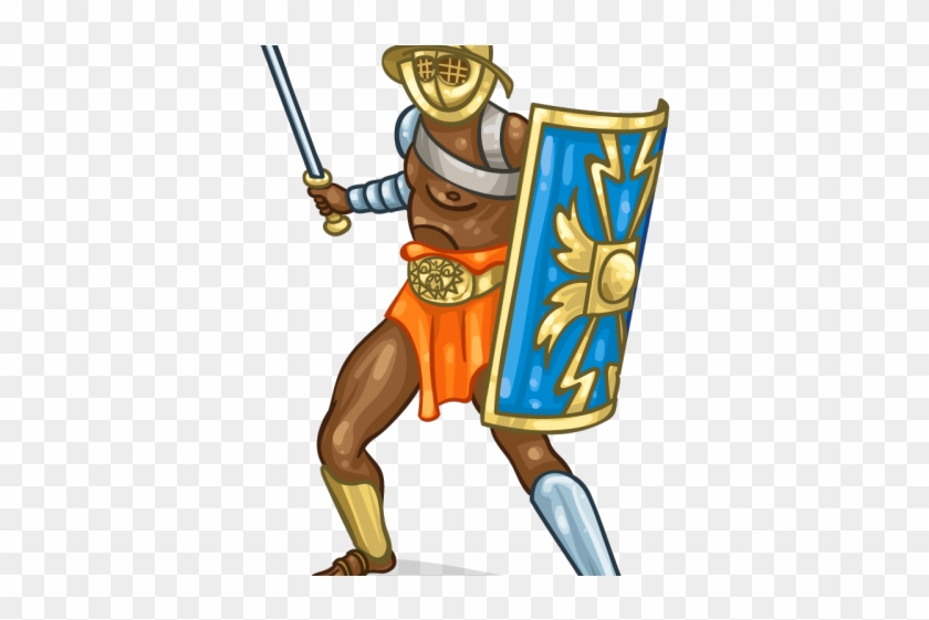 Gladiator Clipart Transparent - Gladiator Clipart Transparent #1571092