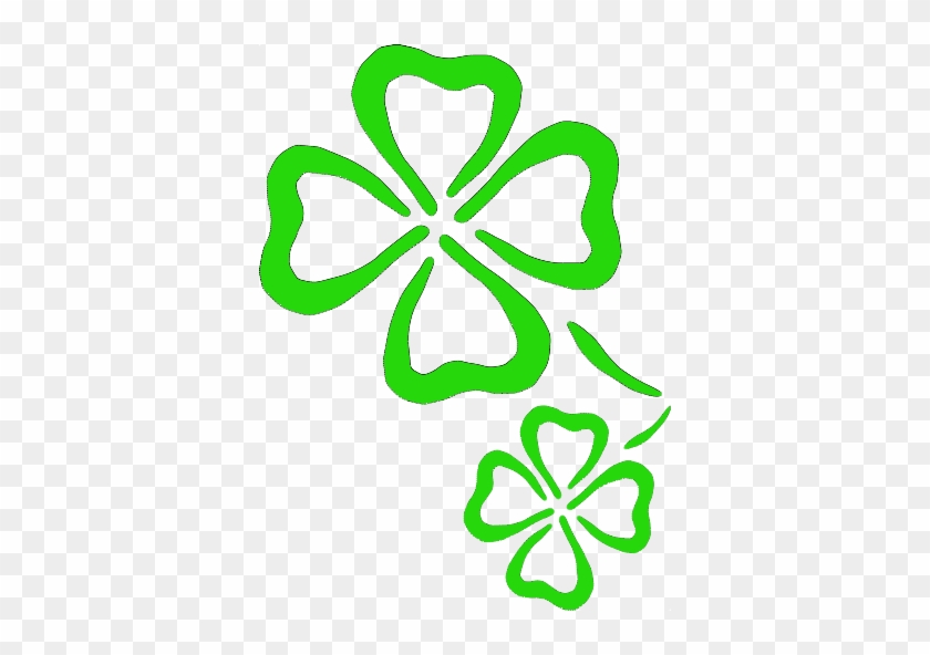 Four Leaf Clover Clip Art - Four Leaf Clover Clip Art #1571109