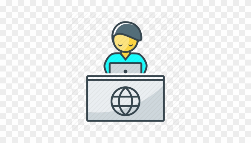 Desk, Information, Office, Registration Icon - Desk, Information, Office, Registration Icon #1571441