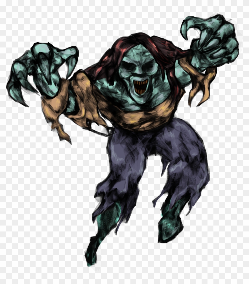 Zombie Charging By King Of The Ward - Zombie Charging By King Of The Ward #1571458