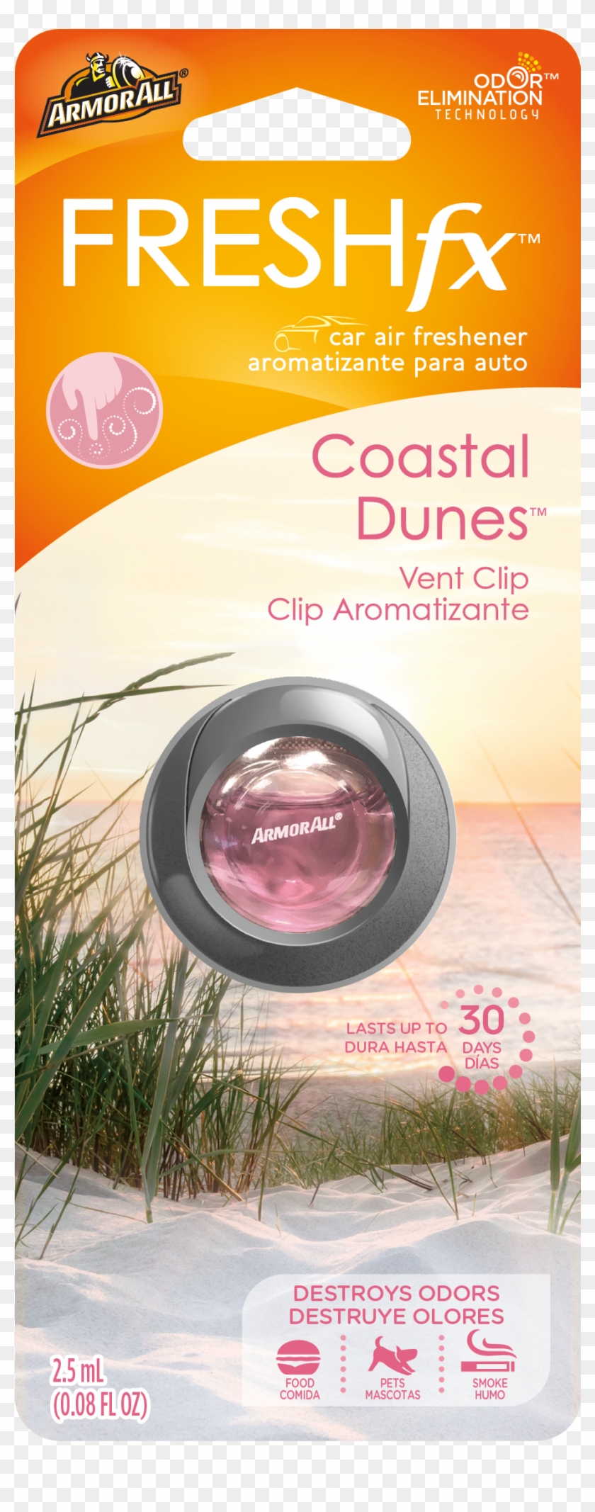 Armor All® Freshfx™ Car Air Freshener Vent Clip Coastal - Armor All® Freshfx™ Car Air Freshener Vent Clip Coastal #1571582