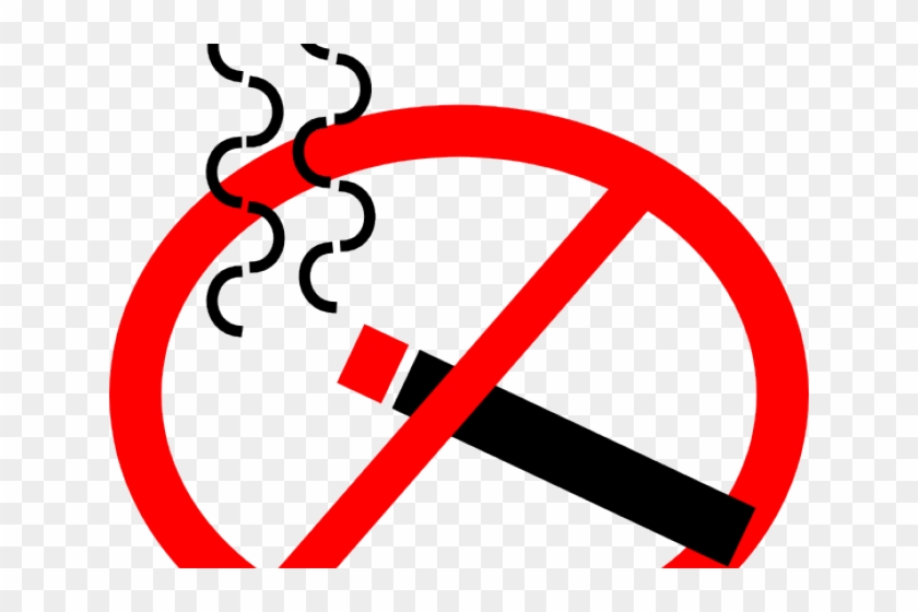 No Smoking Clipart - No Smoking Clipart #1571662