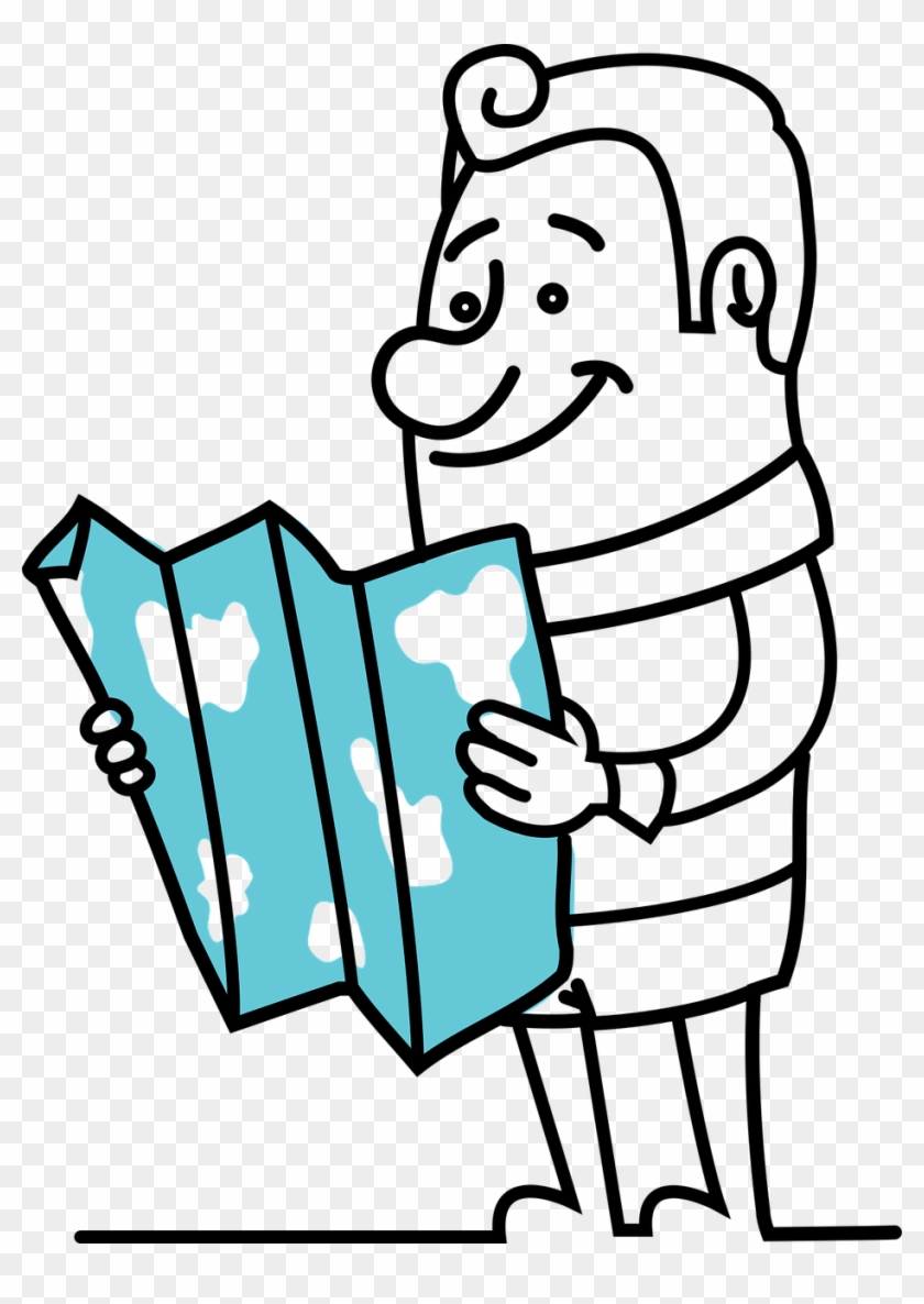 Travel, Man Map Smile World Travel Vacation Lookin - Travel, Man Map Smile World Travel Vacation Lookin #1571699