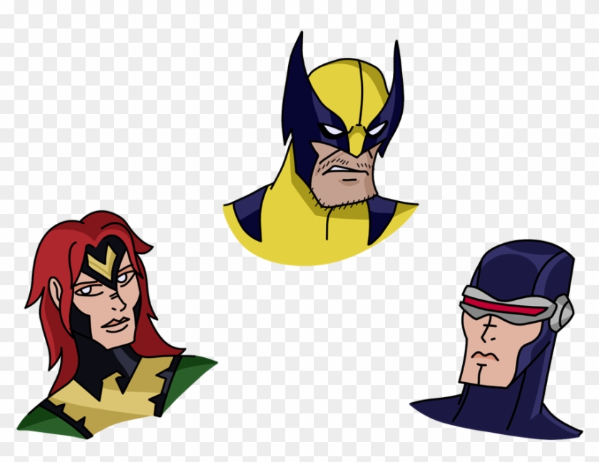 Phoenix, Cyclops And Wolverine By Thedictator97 - Phoenix, Cyclops And Wolverine By Thedictator97 #1571963