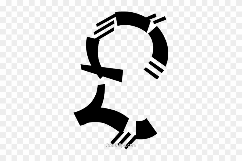 Pound Sterling Sign Royalty Free Vector Clip Art Illustration - Pound Sterling Sign Royalty Free Vector Clip Art Illustration #1572083