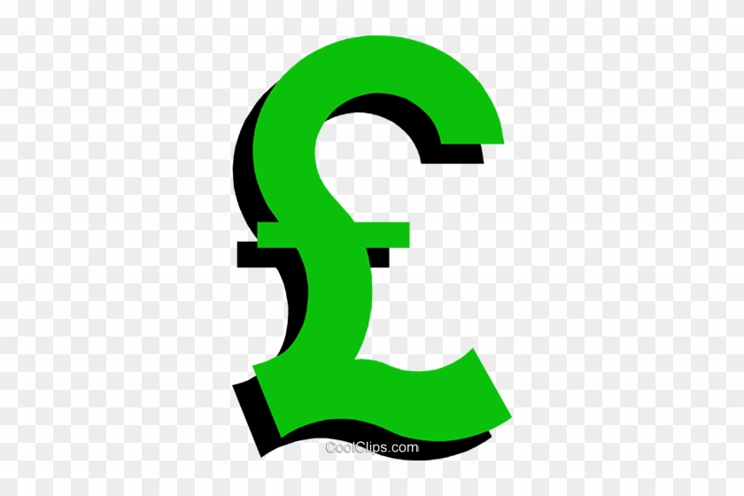 Pound Sterling Royalty Free Vector Clip Art Illustration - Pound Sterling Royalty Free Vector Clip Art Illustration #1572089