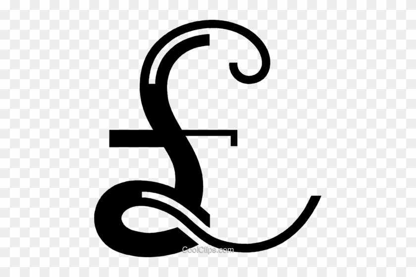 Pound Sterling Symbol Royalty Free Vector Clip Art - Pound Sterling Symbol Royalty Free Vector Clip Art #1572093