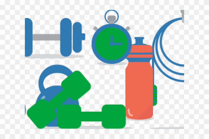 Fitness Clipart Blue - Fitness Clipart Blue #1572227