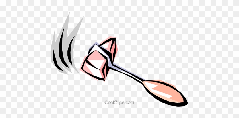 Cool Medical Hammer Royalty Free Vector Clip Art Illustration - Cool Medical Hammer Royalty Free Vector Clip Art Illustration #1572240
