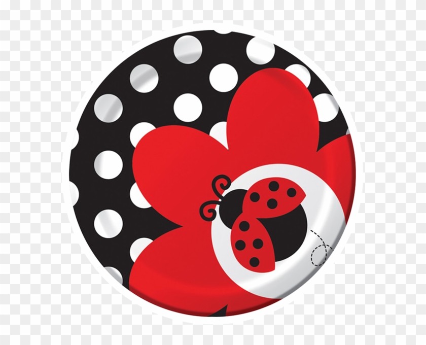 Picture Of Ladybug Lunch Plates - Picture Of Ladybug Lunch Plates #1572285
