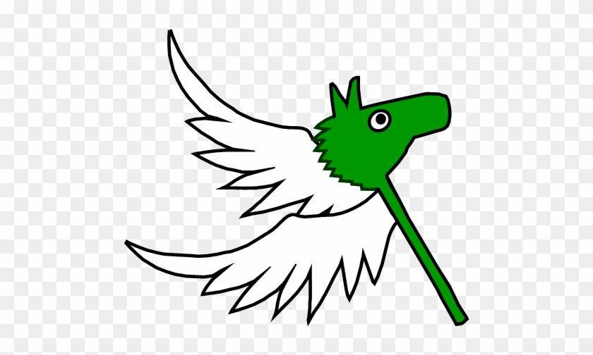 Green Winged Hobby Horse - Green Winged Hobby Horse #1572509