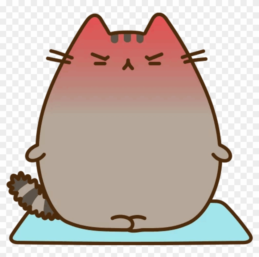 Karma Yoga Calm Pusheen Cat Kitty Cute Tumblr Nervous - Karma Yoga Calm Pusheen Cat Kitty Cute Tumblr Nervous #1572569