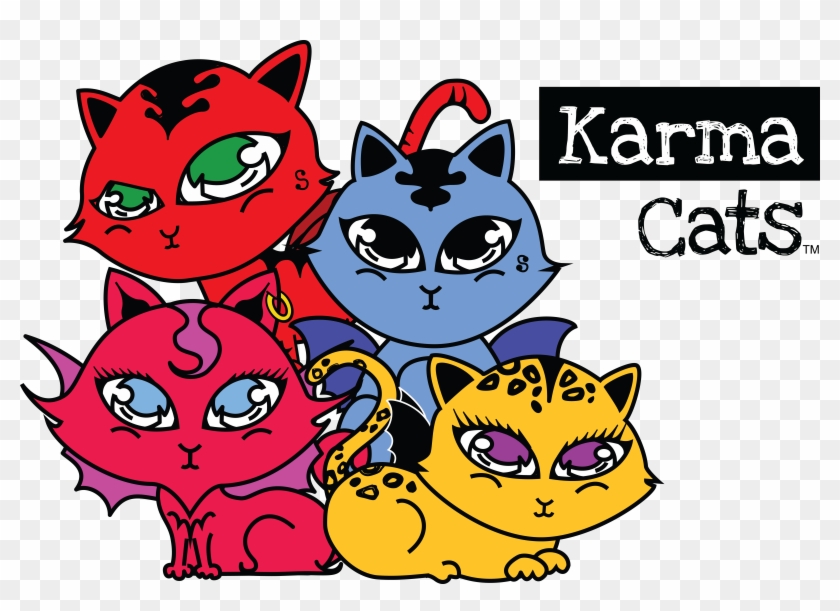 Karma Cat Clip Art - Karma Cat Clip Art #1572590