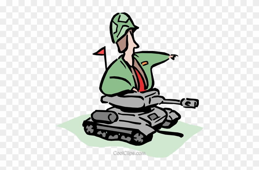 Commanding Royalty Free Vector Clip Art Illustration - Commanding Royalty Free Vector Clip Art Illustration #1572657