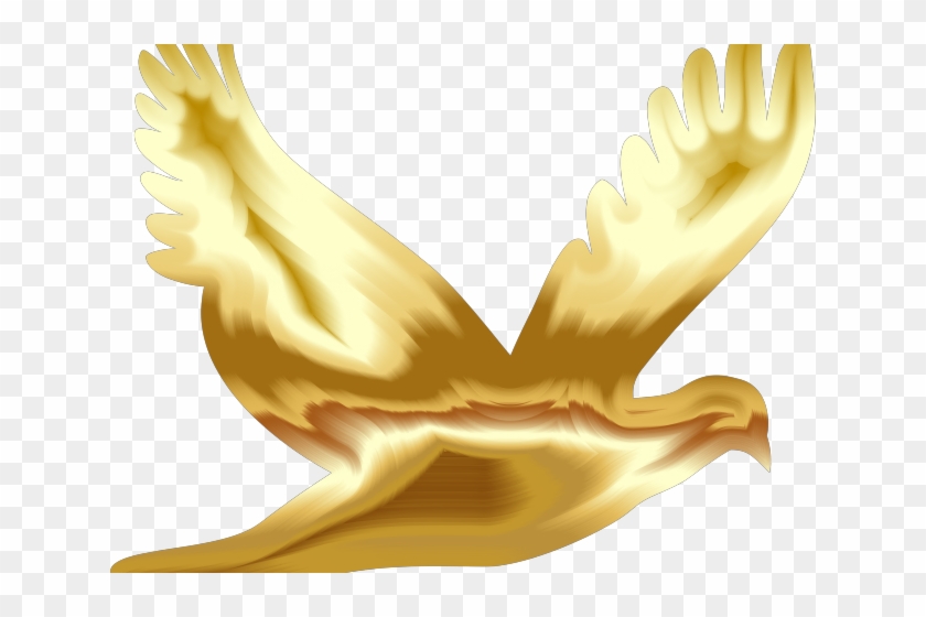 Gold Clipart Dove - Gold Clipart Dove #1573388