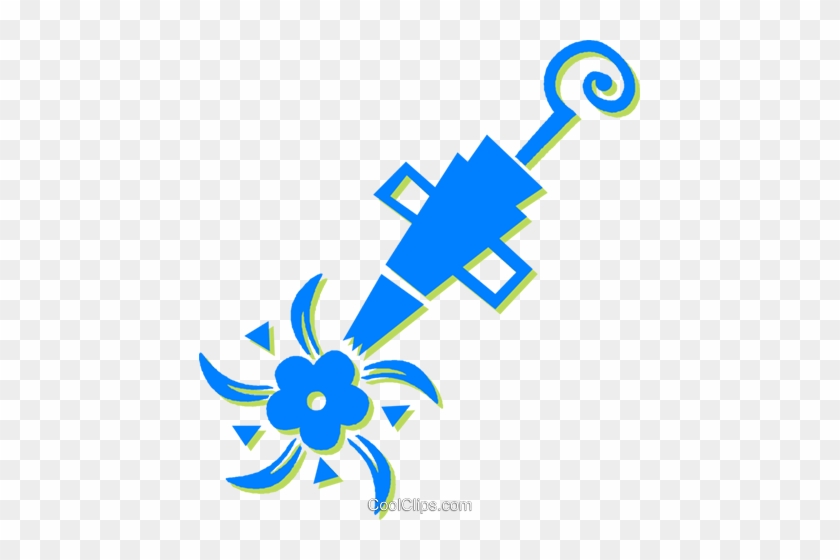 Cake Decorating Tool Royalty Free Vector Clip Art Illustration - Cake Decorating Tool Royalty Free Vector Clip Art Illustration #1573700