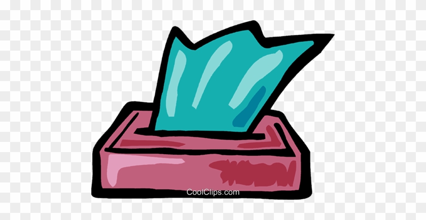 Facial Tissue Royalty Free Vector Clip Art Illustration - Facial Tissue Royalty Free Vector Clip Art Illustration #1573881