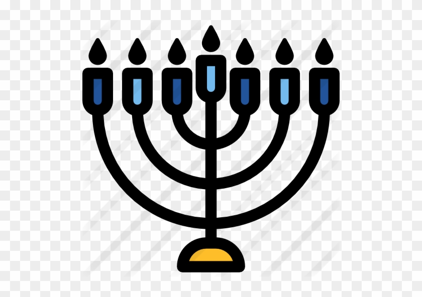 Menorah Free Icon - Menorah Free Icon #1573989