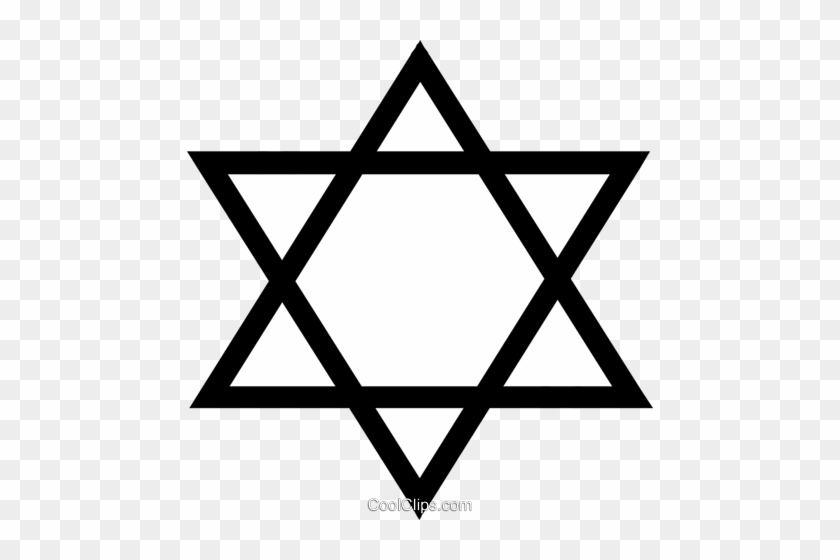 Judaism Star Of David Royalty Free Vector Clip Art - Judaism Star Of David Royalty Free Vector Clip Art #1573991