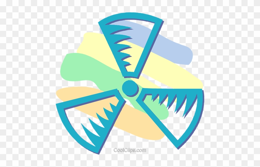Radioactive Symbol Royalty Free Vector Clip Art Illustration - Radioactive Symbol Royalty Free Vector Clip Art Illustration #1574026