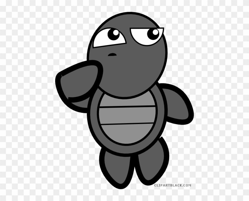 Turtle Small Animal Free Black White Clipart Images - Turtle Small Animal Free Black White Clipart Images #1574163