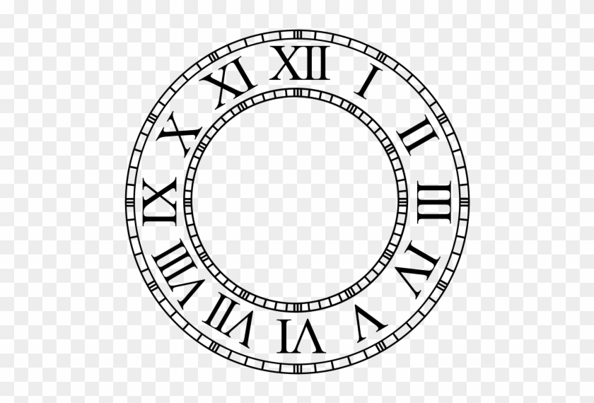 Vector Clock Face Clip Art - Vector Clock Face Clip Art #1574362