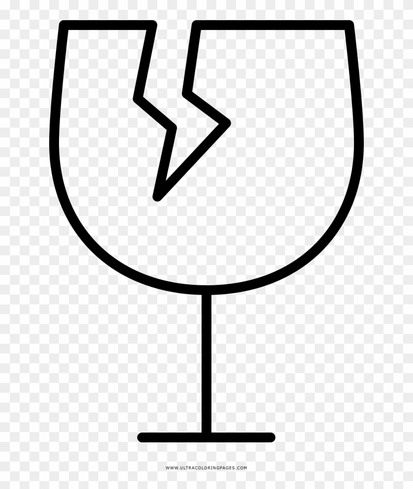 Fragile Coloring Page - Fragile Coloring Page #1574552