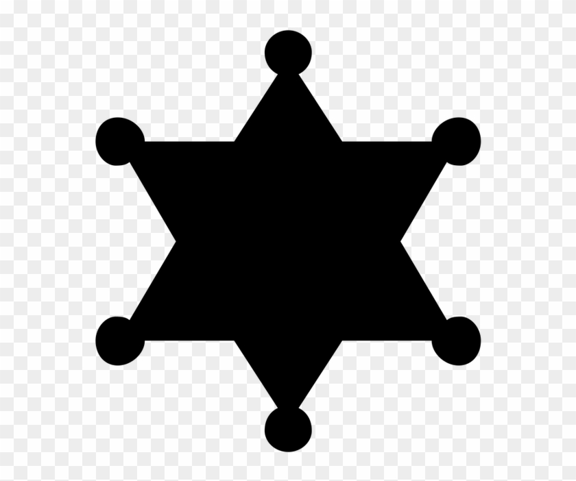 Star, Sheriff, Sheriffstern, Wild West, Symbol, Police - Star, Sheriff, Sheriffstern, Wild West, Symbol, Police #1574609